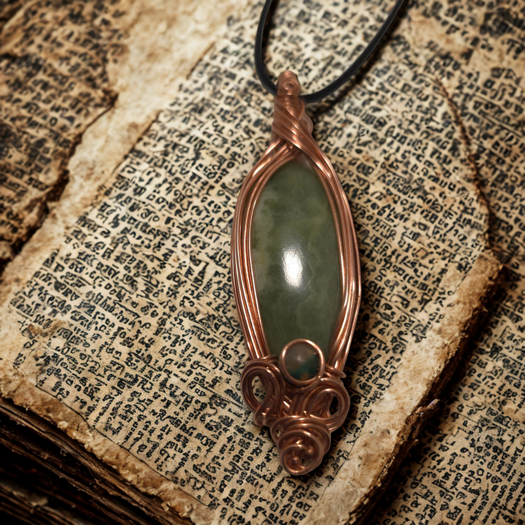 Seraphinite - wings of renewal talisman